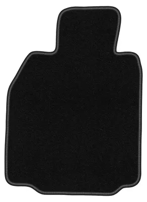 Obrázok produktu pre Velúrový koberec vodiča pre: Porsche 911 (typ 997) 2002-2012 (Cabro/kupé/targa) – 1 ks, čierny, na mieru – Wielganizator BASIC