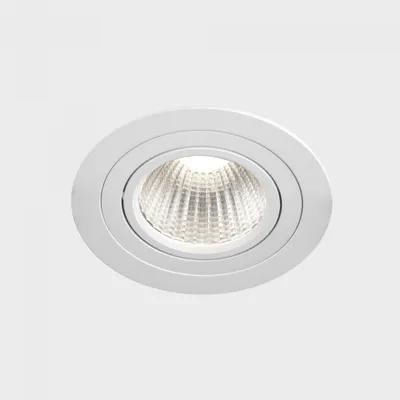 Zdjęcie produktu dla KOHL LIGHTING REBECCA Oprawa do wbudowania o średnicy ramki 93 mm, biała, 20°, 10 W, CRI 90, 3000 K, bez możliwości ściemniania