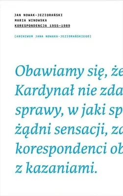 Imagen del producto de ISBN Korespondencja 1955-1989, Polski, Twarda okładka, 592 stron(y)