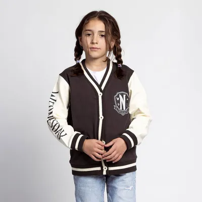Produktbild von Cerda Group Baumwolle Brushed Baseball Wednesday Jacke Braun 8 Years Braun 8 Years