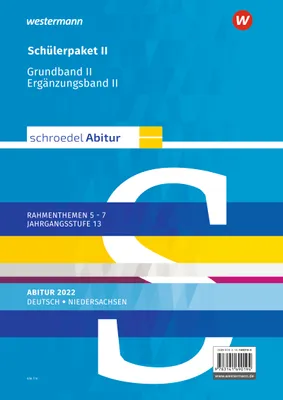 Immagine prodotto di Schroedel Abitur - Ausgabe für Niedersachsen 2022: Schülerpaket II zum Abitur 2022