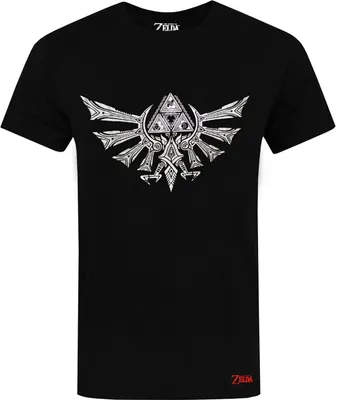 Produktbild von Legend Of Zelda - T-Shirt für Herren NS5615 (3XL) (Schwarz)