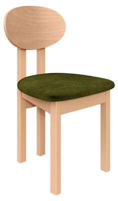 Produktbild von MIRJAN24 Stuhl Divo III, Esszimmerstuhl aus Buchenholz, 47x48x85 cm (Holzfarbe: Artisan, Stofffarbe: Zetta 297)
