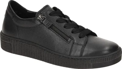 Zdjęcie produktu dla Gabor 73 334 buty damskie - wygodne sznurowane buty sportowe czarne rekreacyjne NOWOŚĆ