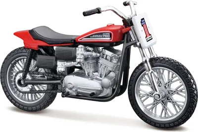 Produktbild von Maisto - HD - Motorrad - 1972 XR750, Blisterbox, 1:18