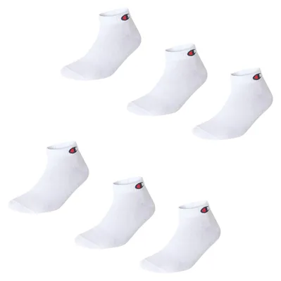 Zdjęcie produktu dla Champion Germany 6pk Quarter Socks WHT 43/46