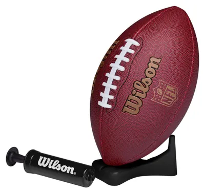 Produktbild von Wilson Nfl Ignition Junior American Football mit Pumpe und T-Shirt