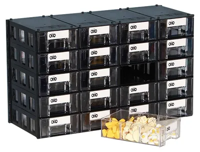 Obrázek produktu pro Úložná skříň s 20 zásuvkami pro nářadí a díly
