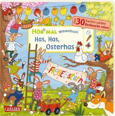 Produktbild von Hör mal (Soundbuch): Wimmelbuch: Has, Has, Osterhas