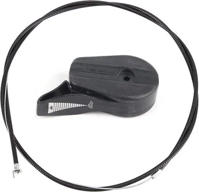 Produktbild von Gaszug Schalter Ersatz Kit schwarz für Gartentraktor