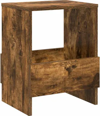 Produktbild von vidaXL Magazinregal Geräucherte Eiche 35 x 30 x 45 cm