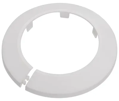Productafbeelding van Pijpafdekking 10 Stuks - Klikbare PP Kunststof - Decoratie voor Afvoerbuizen - Sanitairafsluiting - Waterdicht en Duurzaam - Pijpafdekking