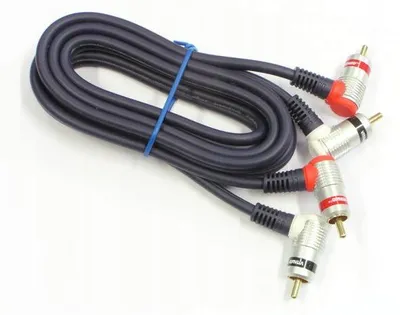 Produktbild von Vitalco RKD240 10m gewinkeltes RCA Kabel