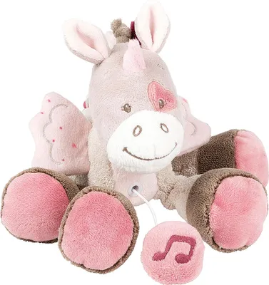 Produktbild von Nattou Mini Spieluhr Lalelu, Design:Einhorn