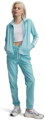 Image de Ensemble de jogging pour femmes Under Armour, en tricot, de couleur bleue, taille XXL