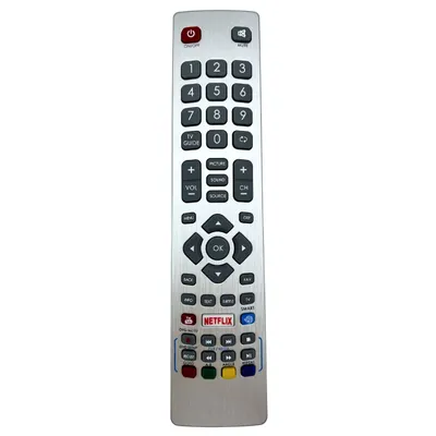 Zdjęcie produktu dla Pilot Sharp SHW/RMC/0120N do telewizora AQUOS – zamiennik na podczerwień IR Netflix 32BG2E 40BG2E 49BG2E 50BG2E