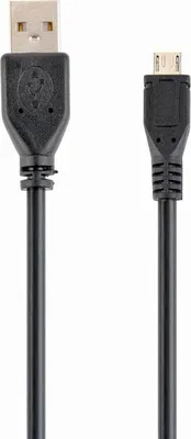 Immagine prodotto di Gembird CCP-MUSB2-AMBM-1M cavo USB USB 2.0 Micro-USB B USB A Nero