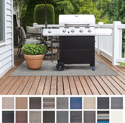 Produktbild von Grillschutzmatte Matera BBQ Grillmatte Grillteppich Grillunterlage schwer entflammbar 90x120 cm