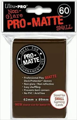 Image de UP Pro-Matte Sleeves Japan brown (60 ct.)