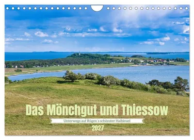 Produktbild von Das Mönchgut und Thiessow (Wandkalender 2027 DIN A4 quer), CALVENDO Monatskalender