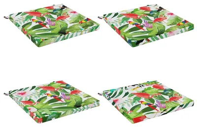 Imagen del producto de Cojines para asiento SOEST 4 uds. 100% Poliéster Multicolor