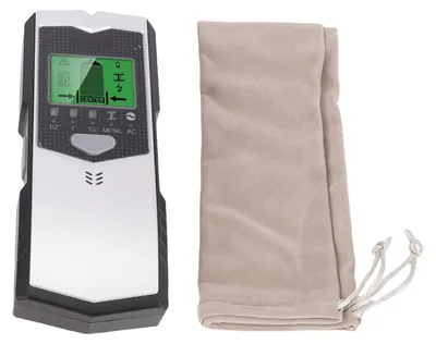 Productafbeelding van 6-in-1 Wandscanner, LCD, Balkdetector, AC-draad, Hout/Metaal