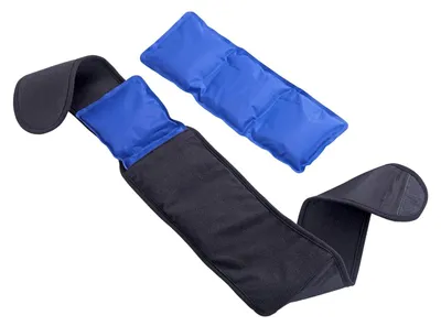 Imagen del producto de Cinta térmica con almohadillas de gel, reutilizable para uso con calor y frío