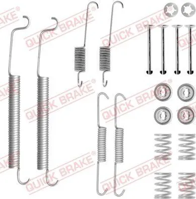Produktbild von QUICK BRAKE 105-0756 Zubehörsatz, Bremsbacken x