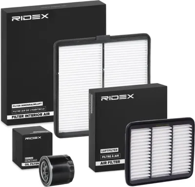 Produktbild von RIDEX Filterset Inspektionspaket Filtersatz für CHEVROLET MATIZ (M200, M250) SPARK M200 M250
