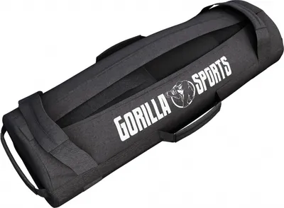 Produktbild von GORILLA SPORTS® Fitness Power Bag - 30 kg, Gefüllt, Metallsand, Verstellbare Gewichte, mit 6 Griffen - Sandsack, Gewichtssack, Core Bag, Sandbag, für Functional Training, Krafttraining, Workout