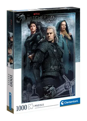 Immagine prodotto di Clementoni The Witcher Puzzle Ciri, Yennefer & Geralt (1000 pezzi) CLMT39592