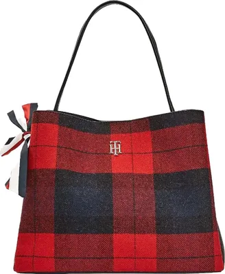 Produktbild von Tommy Hilfiger Damen CHARMING TOMMY HOBO CHECK #TH023