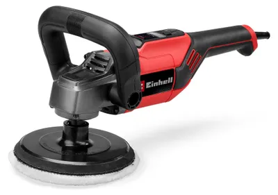 Produktbild von Poliermaschine und Schleifmaschine CC-PO 1100/150 CE (rot/schwarz, 1.100 Watt, Schleifscheibe Ø 150mm)