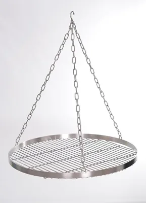 Produktbild von ? 60cm Edelstahl Schwenkgrill 14 mm Stababstand Grill Grillrost Schwenker V2A Grillrost Feuerschalen Grillschalen Rundgrill