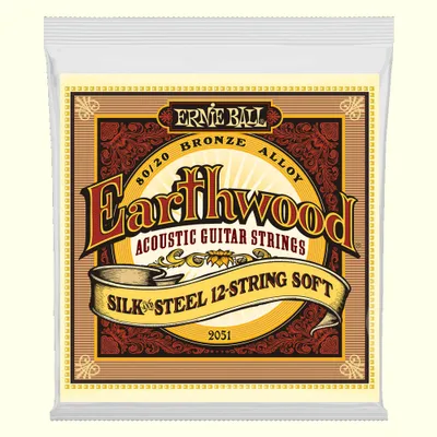Produktbild von Ernie Ball 2051 Earthwood Silk & Steel Soft 12 strings