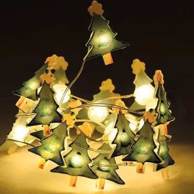 Immagine prodotto di Illuminazione a filo d'argento con deco 20LED