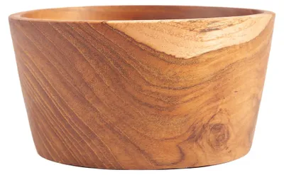 Image de Bazar Bizar Bol bois de teck marron 12x12x6cm