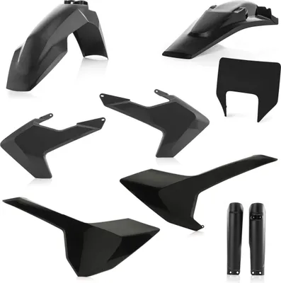 Image de ACERBIS kit carénage 9 pièces noir pour Husqvarna