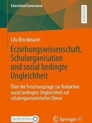 Image de Erziehungswissenschaft, Schulorganisation und sozial bedingte Ungleichheit
