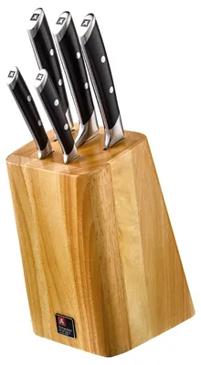 Obrázek produktu pro Richardson Sheffield, blok nožů R:VISION, 5 kusů, dřevěný