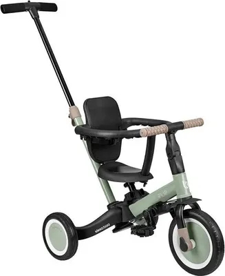 Produktbild von Kikkaboo Wendbares 5-in-1 Dreirad Buggy Silber  Silber One Size