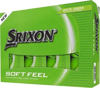 Image de Balles de golf Srixon Soft Feel 14 Brite Green