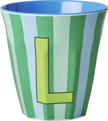 Obrázek produktu pro Melaminový hrnek písmeno - L