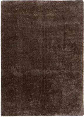 Produktbild von GLAMOUR Teppich taupe, 80x150 cm, Florhöhe 2.5 cm, Super Soft, Fußbodenheizung geeignet