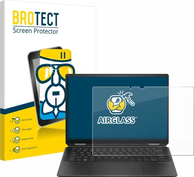 Produktbild von BROTECT Schutzglas für HP Spectre x360 (14-e) 2024 Schutzfolie Panzer Folie Glas Display Schutz klar
