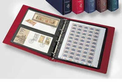 Produktbild von Ringbinder ROYAL inkl. Schutzkassete, rot Rot