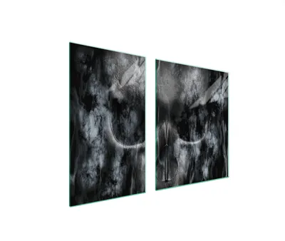 Produktbild von Glasplatte und Schneidebrett 100x52 Totenkopf