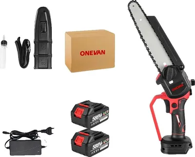 Immagine prodotto di Segatrice elettrica, motore brushless, diametro di taglio 8 pollici, set di 2 batterie A
