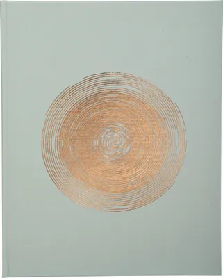 Image de Exacompta Livre d'or 100 pages tranche or Ellipse Vert 47982E