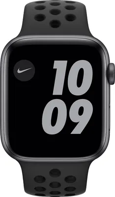 Produktbild von Apple Watch Series 6 Nike 40mm (A2375) Space Grey Alu Sport Band Anthrazit/Black CEL Neu